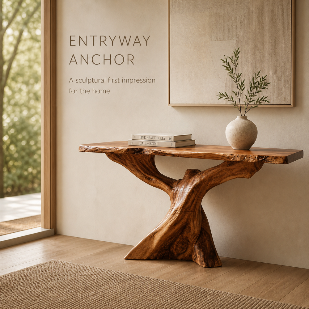 Aurelle Sculptural Console Table - Design 590 - product image 02