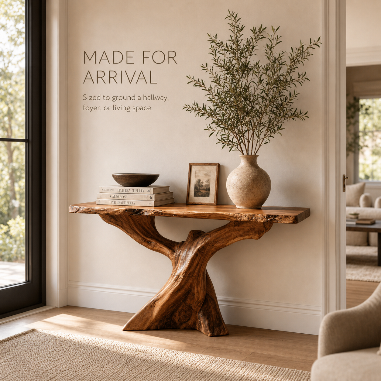 Aurelle Sculptural Console Table - Design 590 - product image 04