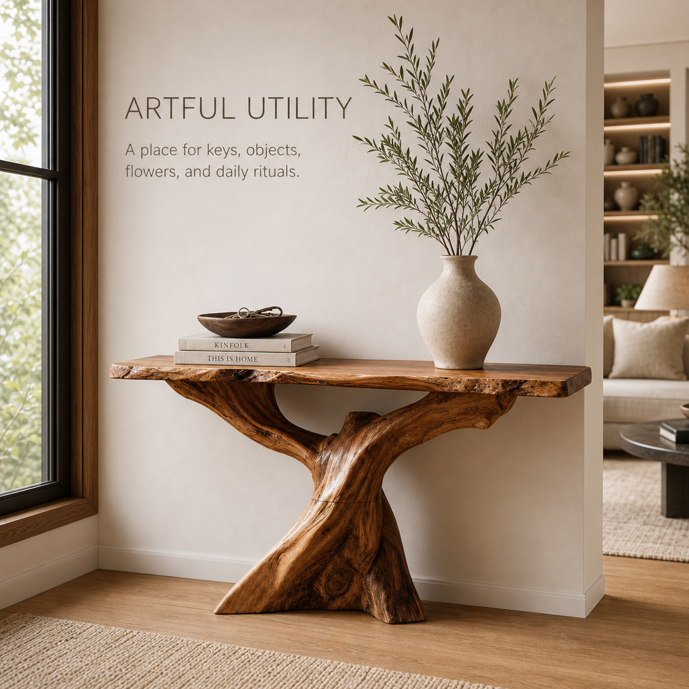 Aurelle Sculptural Console Table - Design 590 - product image 07