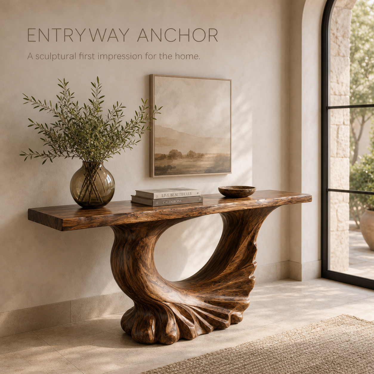 Caldera Organic Hall Console Table - Design 592 - product image 02