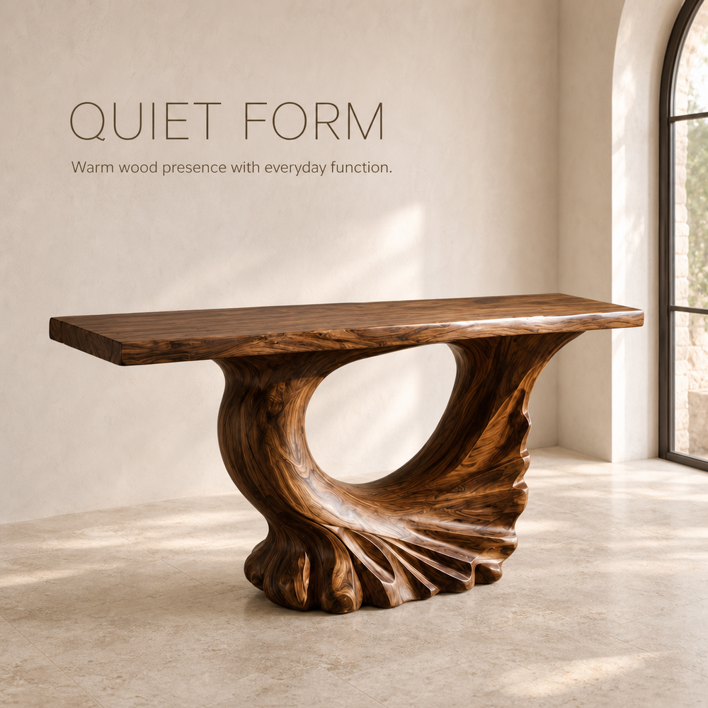 Caldera Organic Hall Console Table - Design 592 - product image 03