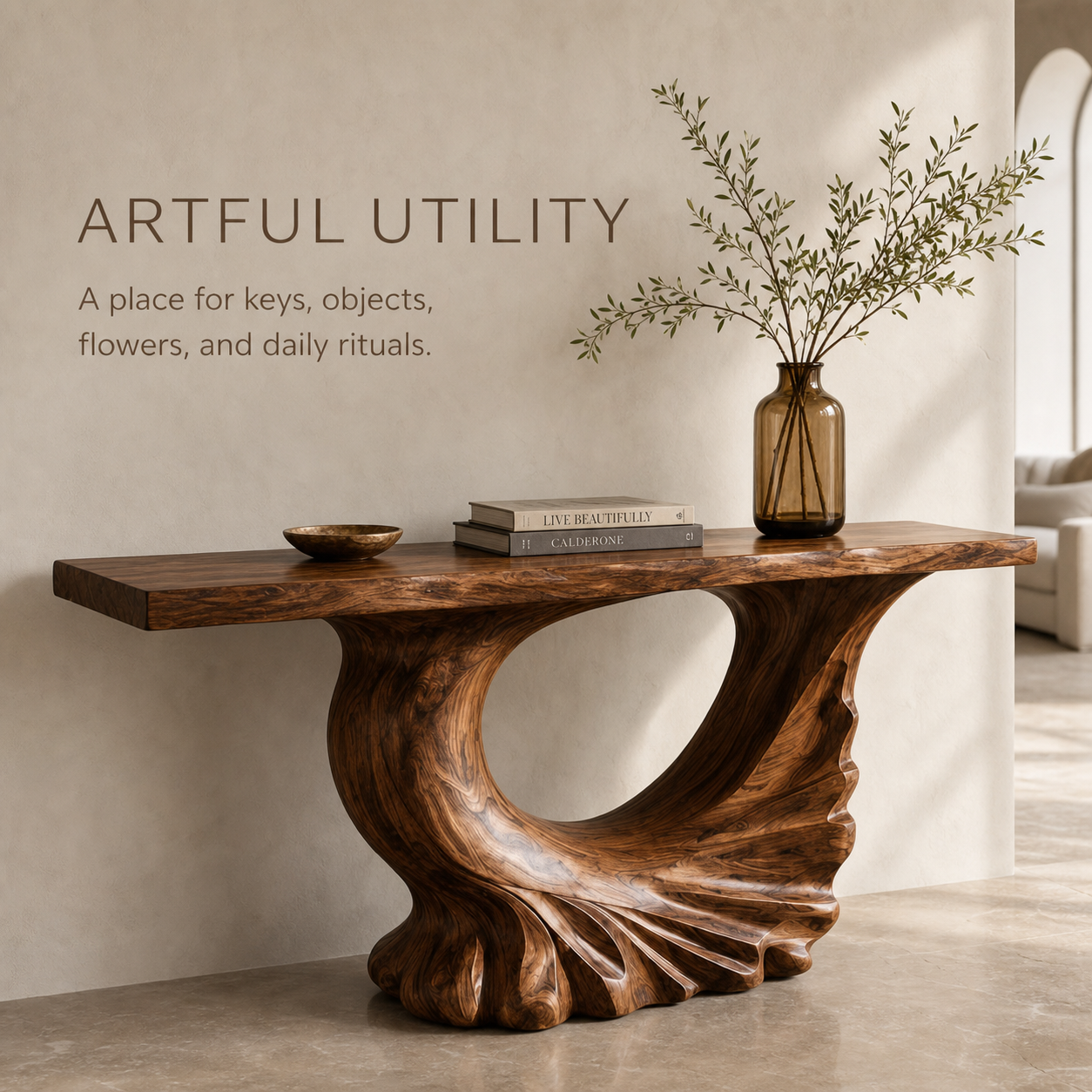 Caldera Organic Hall Console Table - Design 592 - product image 07