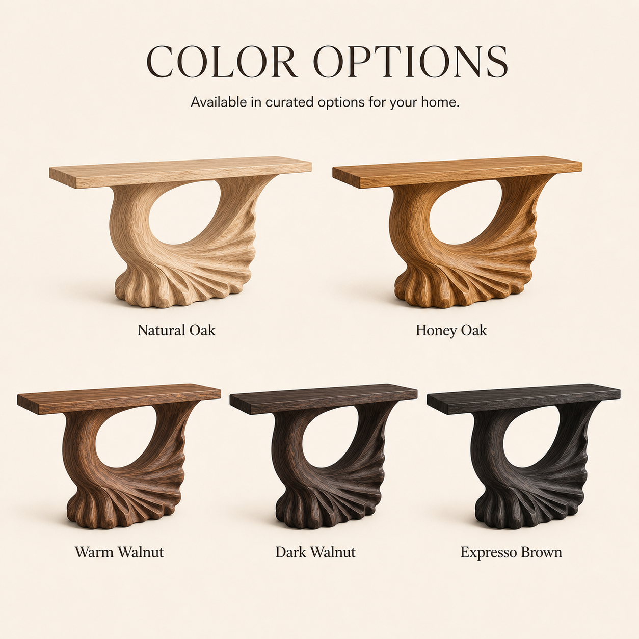 Caldera Organic Hall Console Table - Design 592 - product image 11