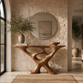 Soren Rounded Wood Console Table - Design 593 - main view