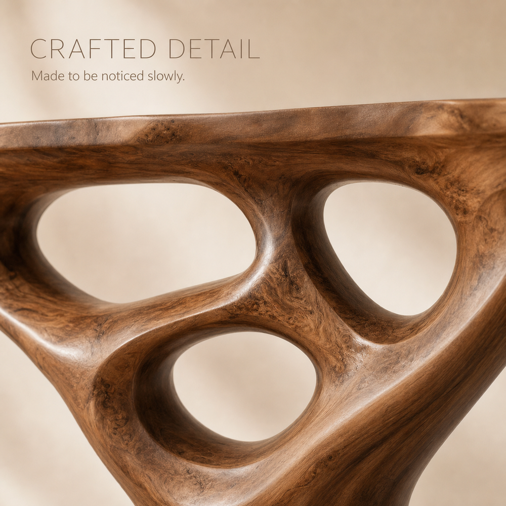 Soren Rounded Wood Console Table - Design 593 - product image 06