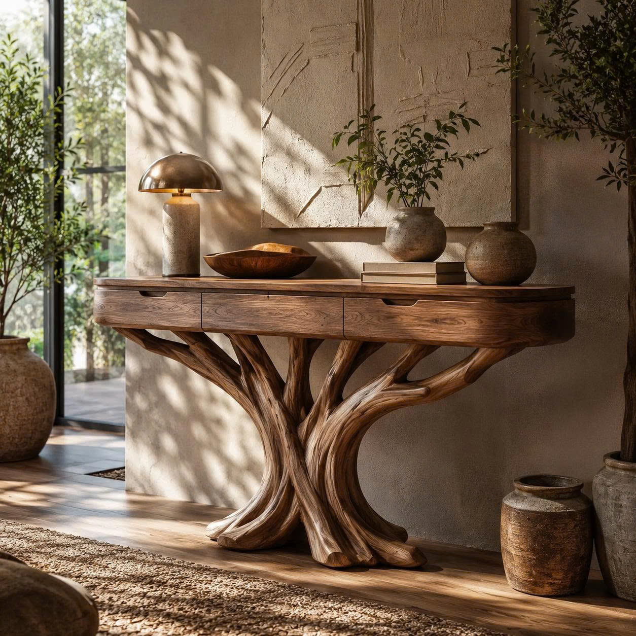 Veyra Soft Curve Console Table - Design 595 - main view