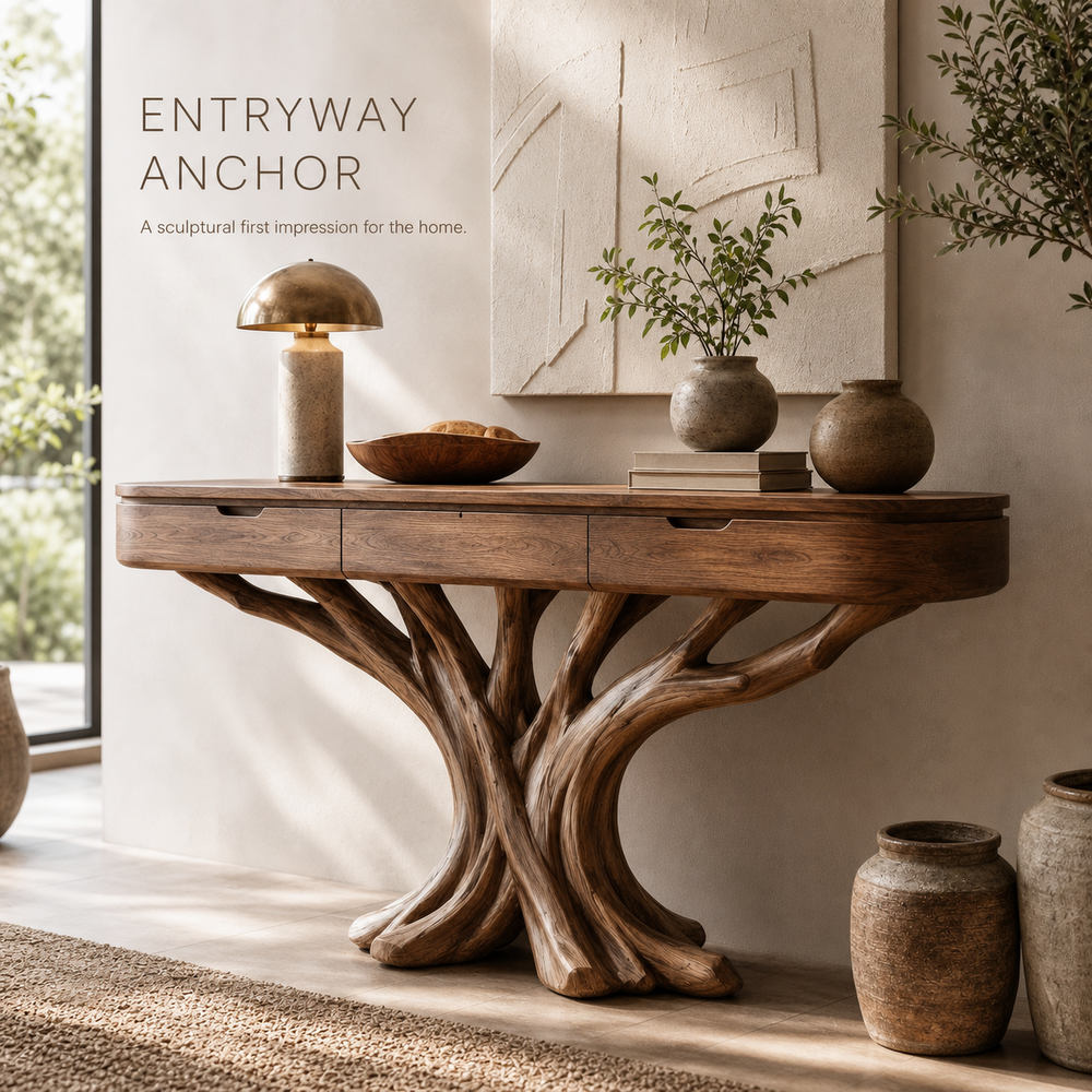Veyra Soft Curve Console Table - Design 595 - product image 02