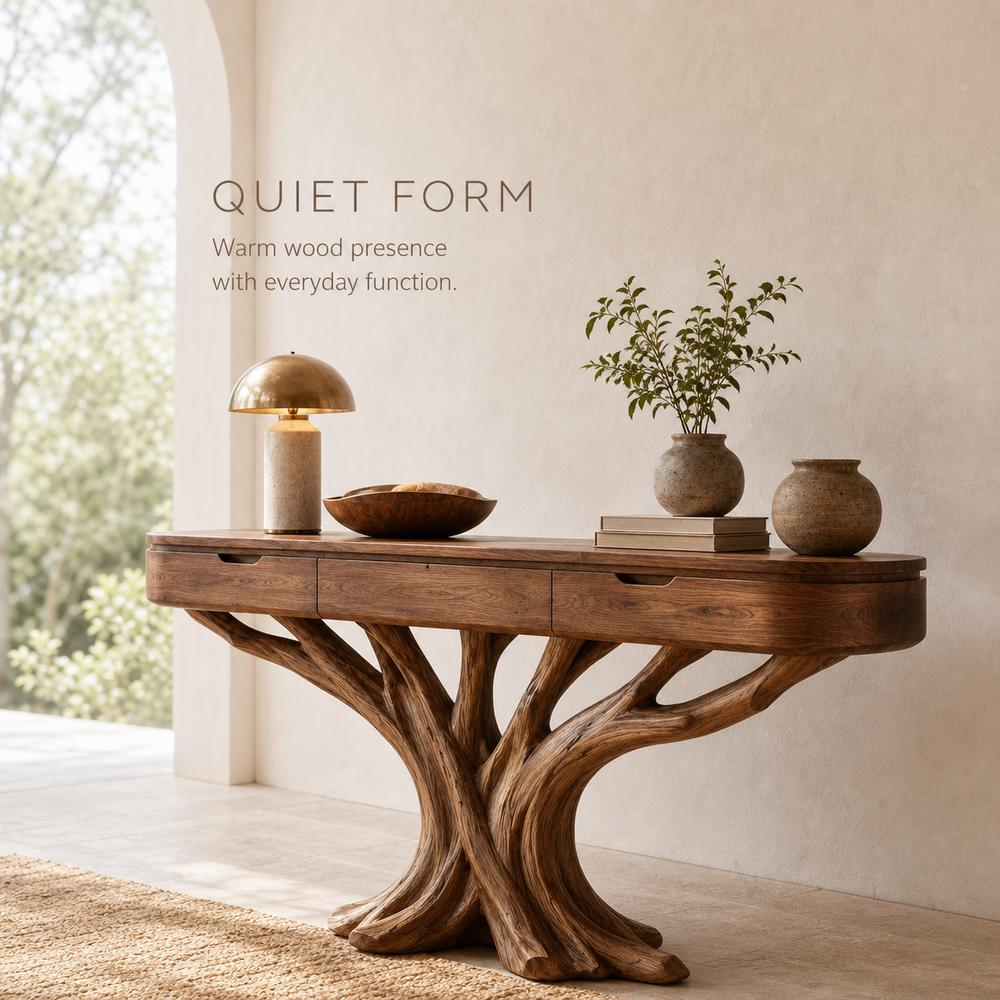 Veyra Soft Curve Console Table - Design 595 - product image 03