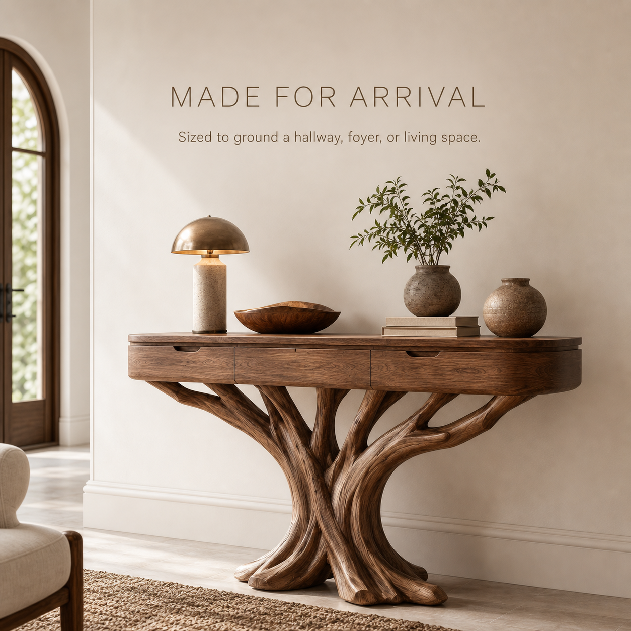 Veyra Soft Curve Console Table - Design 595 - product image 04