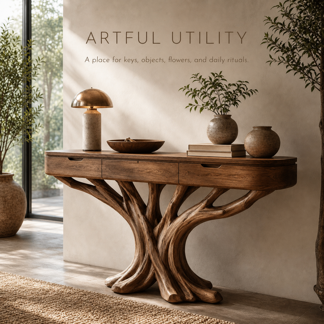 Veyra Soft Curve Console Table - Design 595 - product image 07