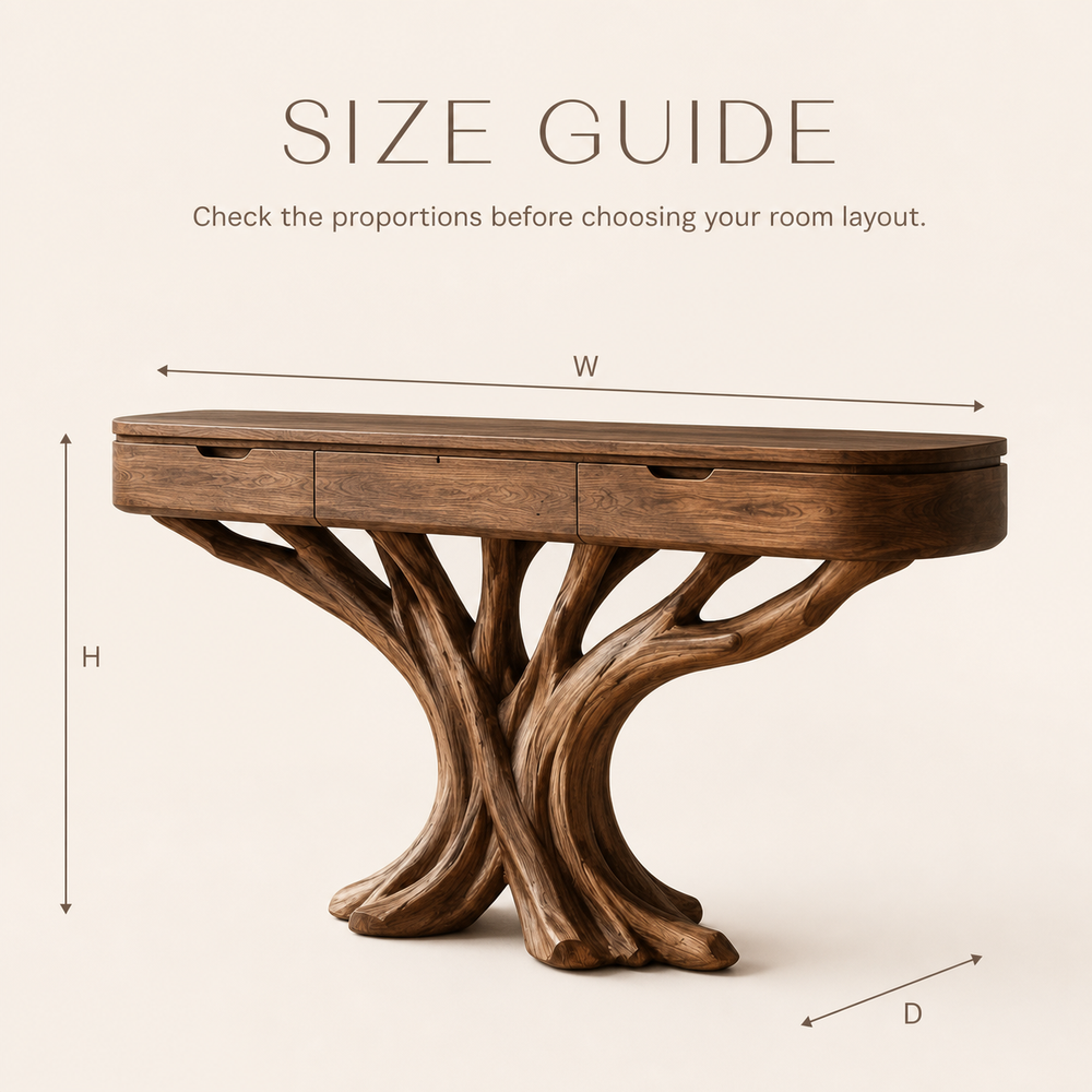 Veyra Soft Curve Console Table - Design 595 - product image 08