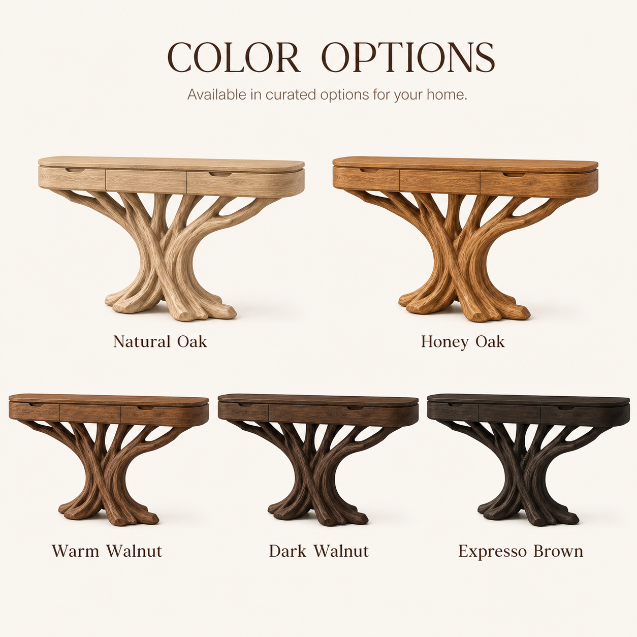 Veyra Soft Curve Console Table - Design 595 - product image 11