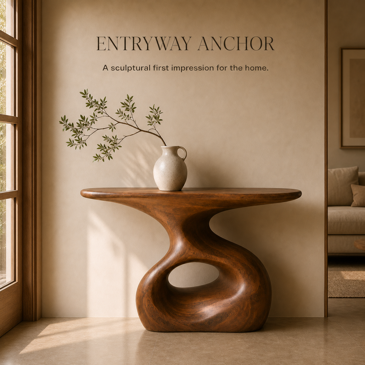 Nolan Arc Entry Console Table - Design 596 - product image 02
