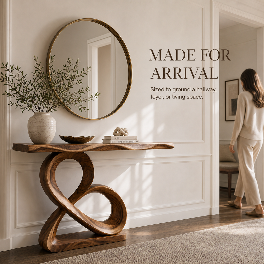 Liora Warm Walnut Console Table - Design 597 - product image 04