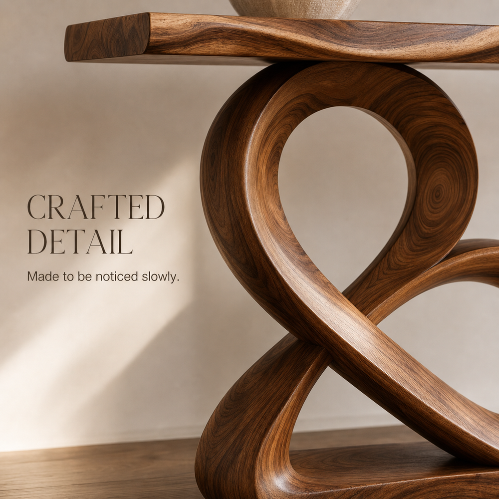 Liora Warm Walnut Console Table - Design 597 - product image 06