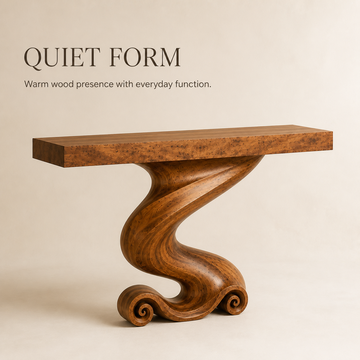 Rowan Hollow Form Console Table - Design 598 - product image 03