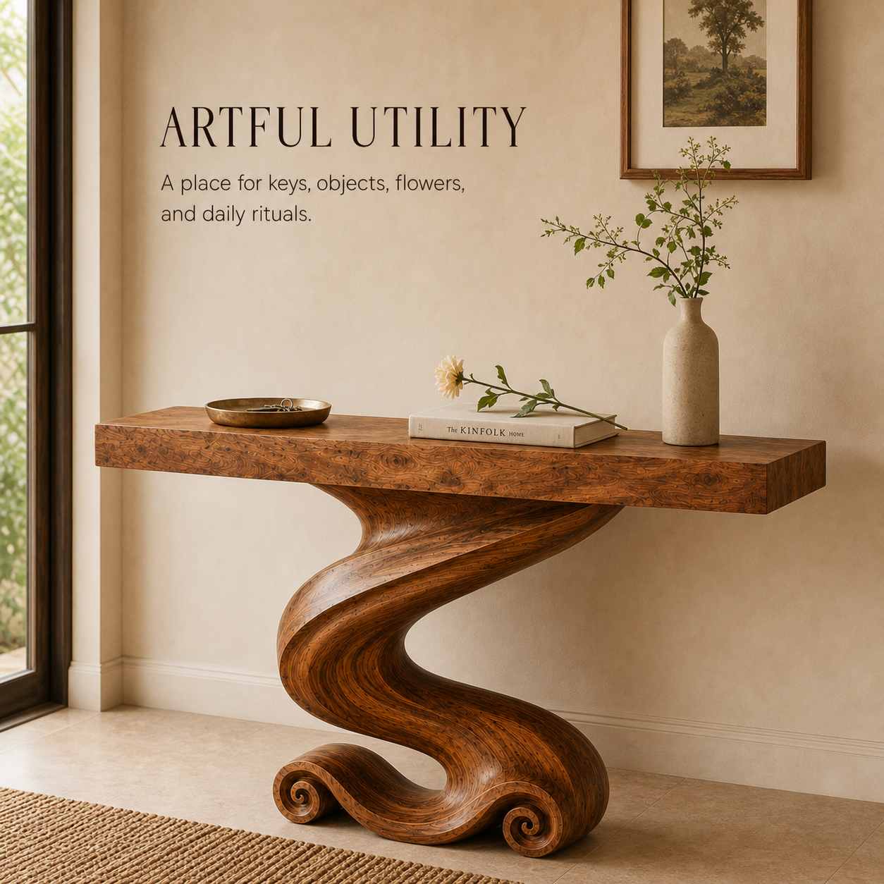 Rowan Hollow Form Console Table - Design 598 - product image 07