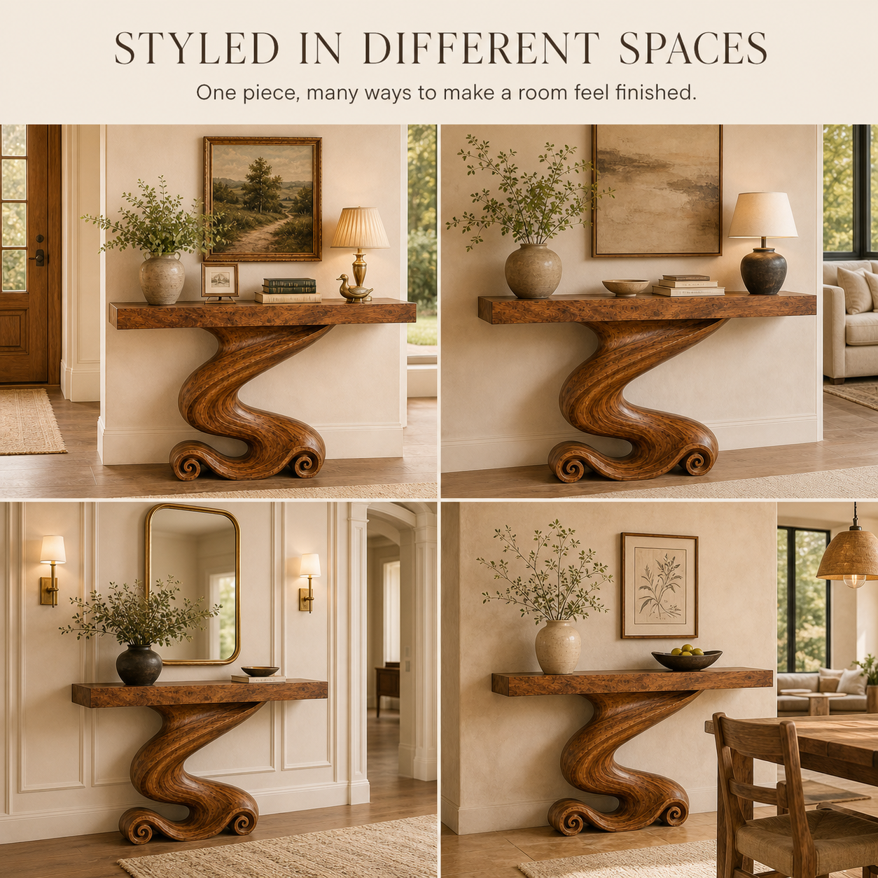 Rowan Hollow Form Console Table - Design 598 - product image 10