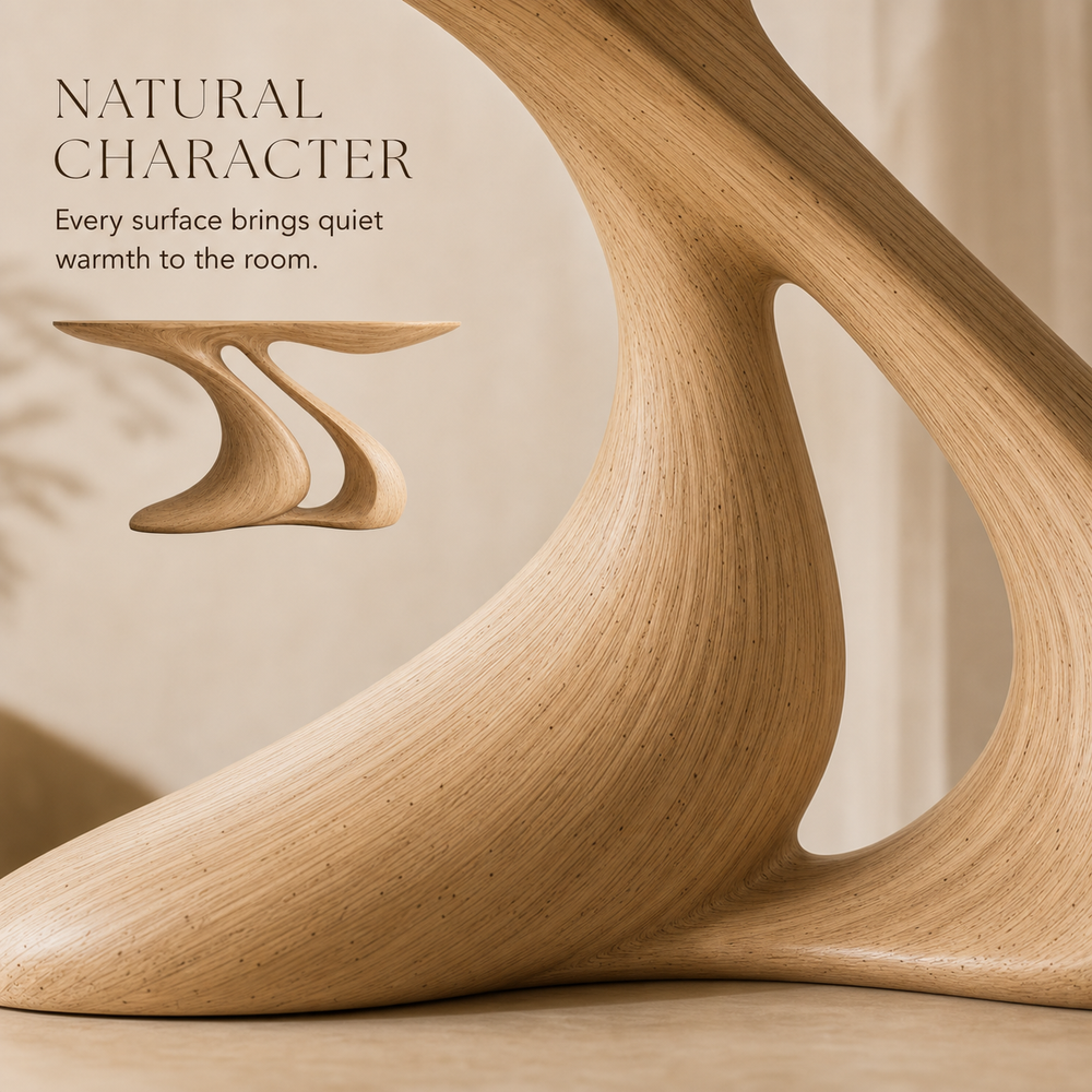 Brielle Sculpted Hall Console Table - Design 599 - product image 05