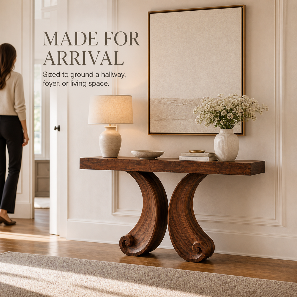 Orin Organic Modern Console Table - Design 600 - product image 04