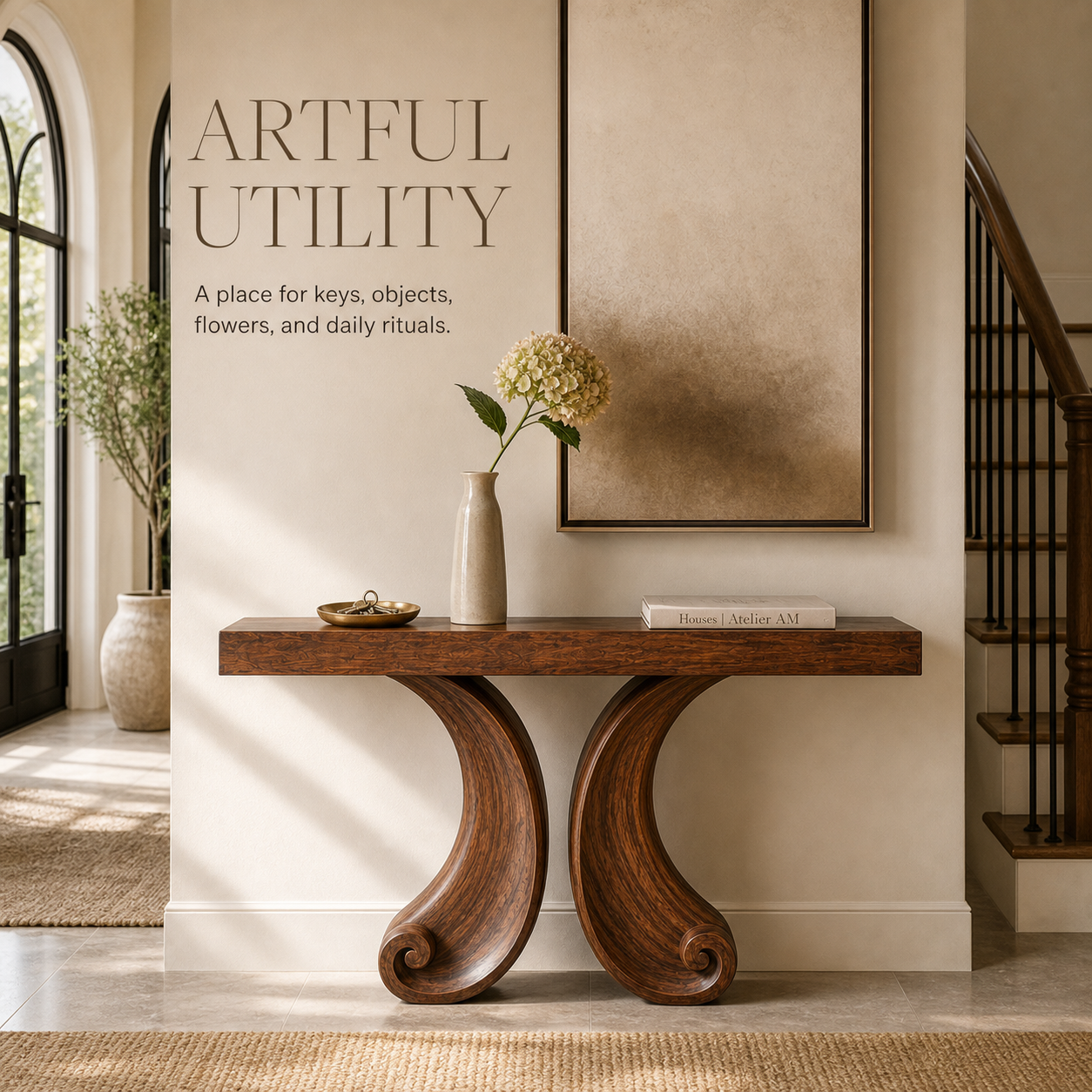 Orin Organic Modern Console Table - Design 600 - product image 07