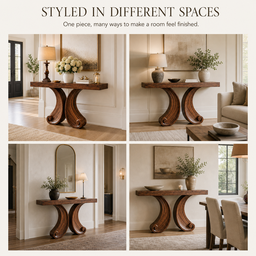 Orin Organic Modern Console Table - Design 600 - product image 10
