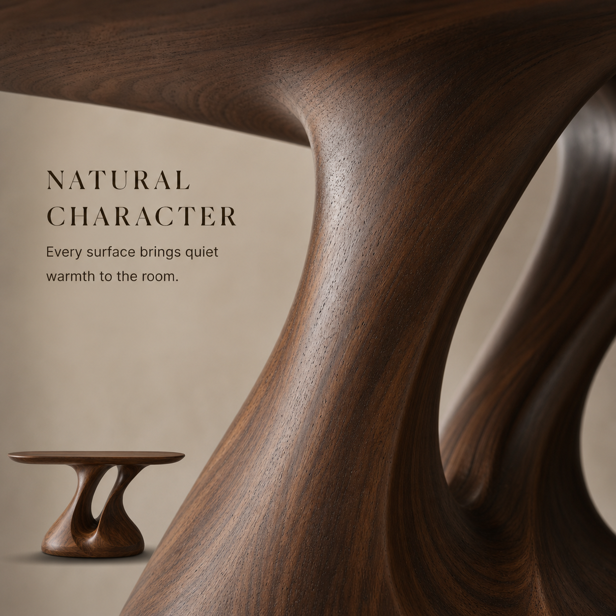 Selene Rounded Foyer Console Table - Design 601 - product image 05
