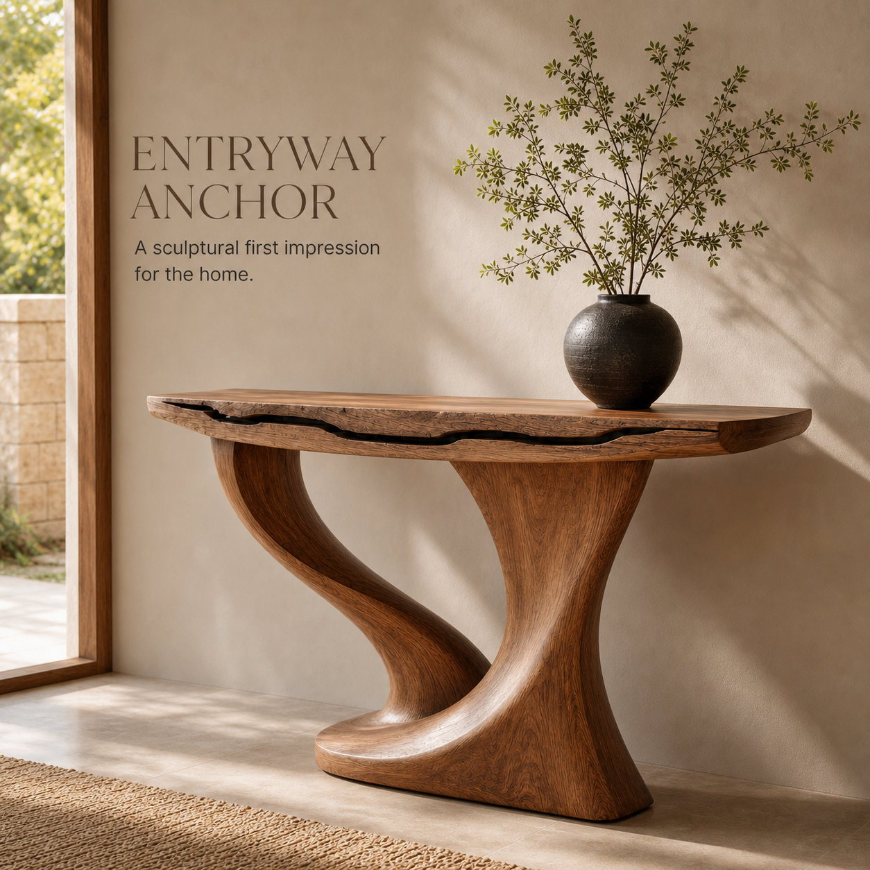 Mira Flow Wood Console Table - Design 603 - product image 02
