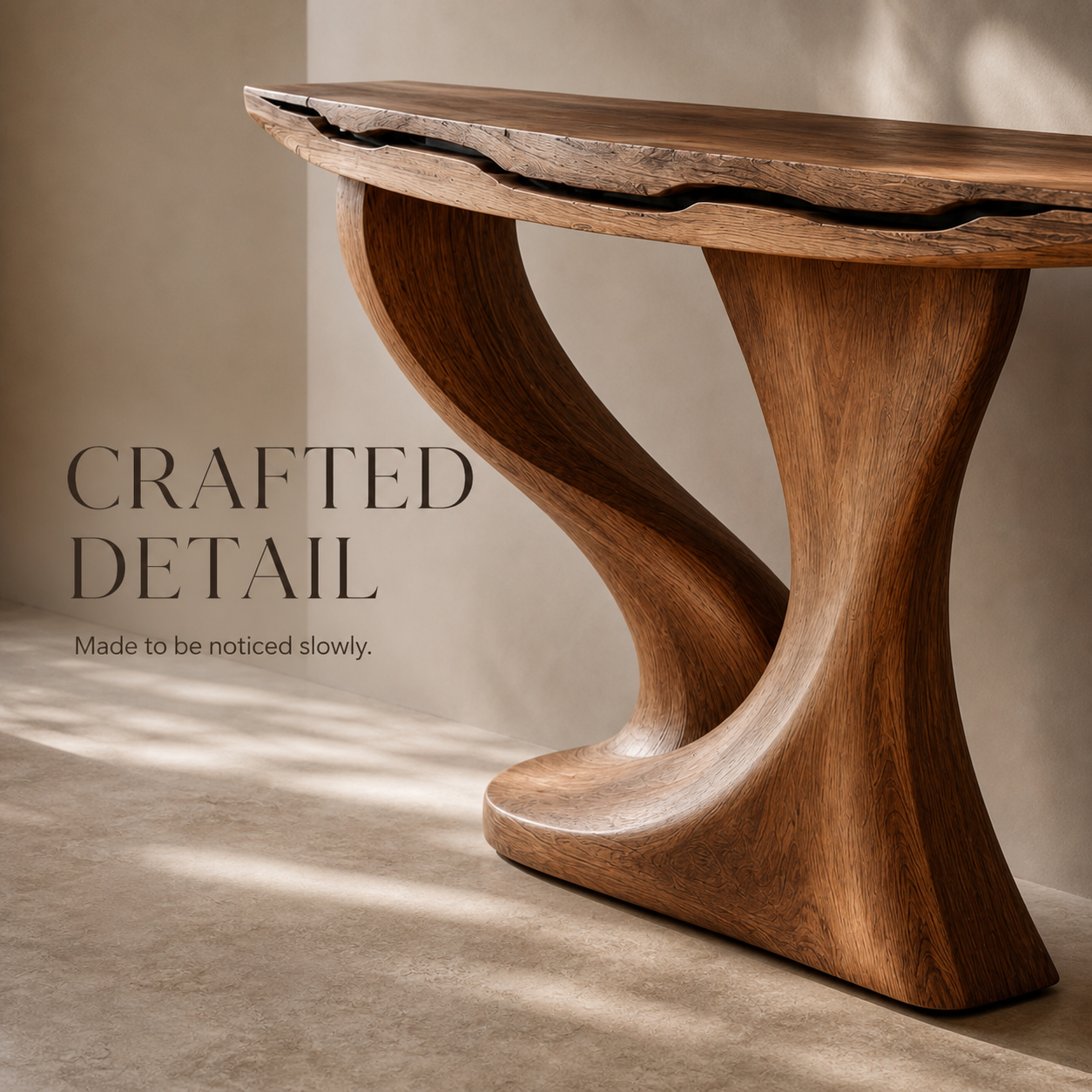 Mira Flow Wood Console Table - Design 603 - product image 06