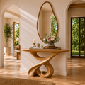 Vale Sculptural Entry Console Table - Design 605 - main view