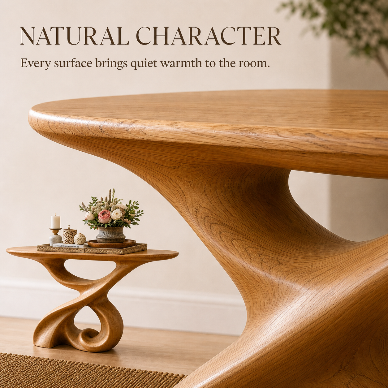 Vale Sculptural Entry Console Table - Design 605 - product image 05