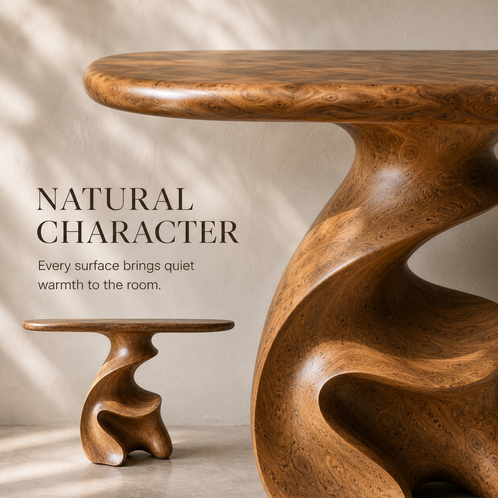 Celine Warm Modern Console Table - Design 607 - product image 05