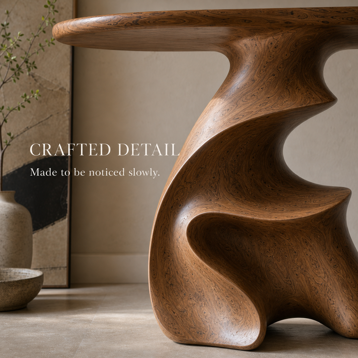 Celine Warm Modern Console Table - Design 607 - product image 06