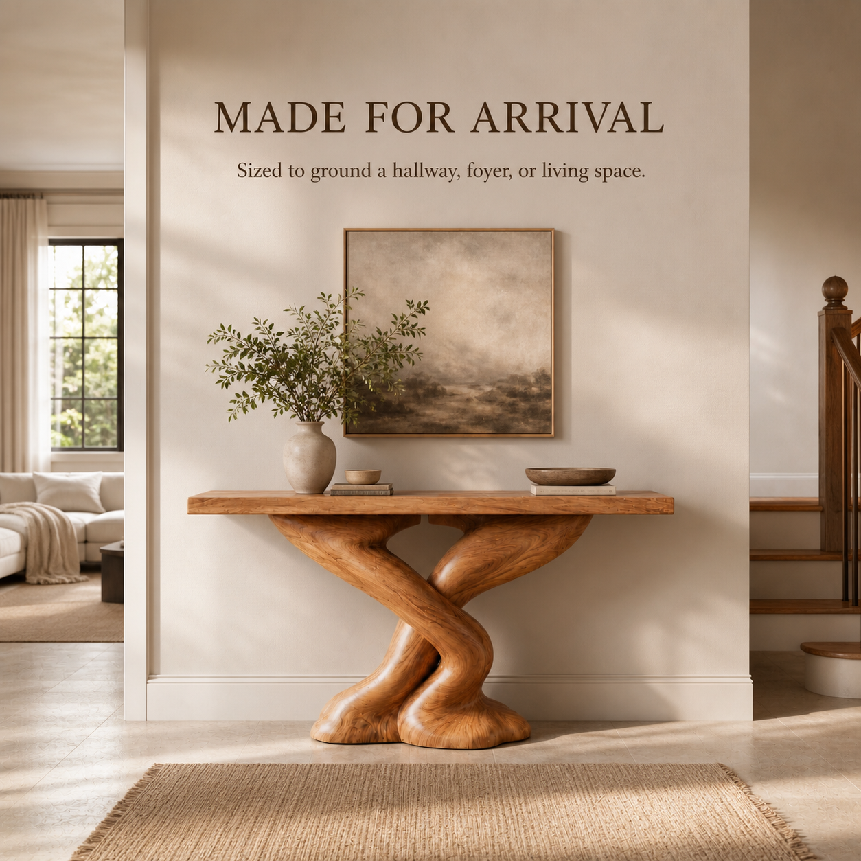 Kaia Sculptural Console Table - Design 610 - product image 04