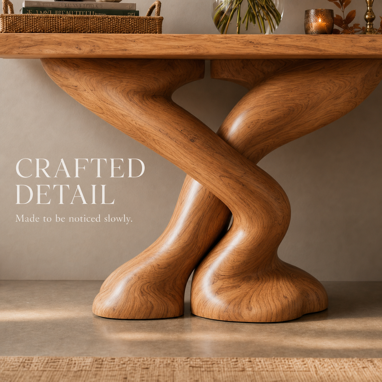 Kaia Sculptural Console Table - Design 610 - product image 06