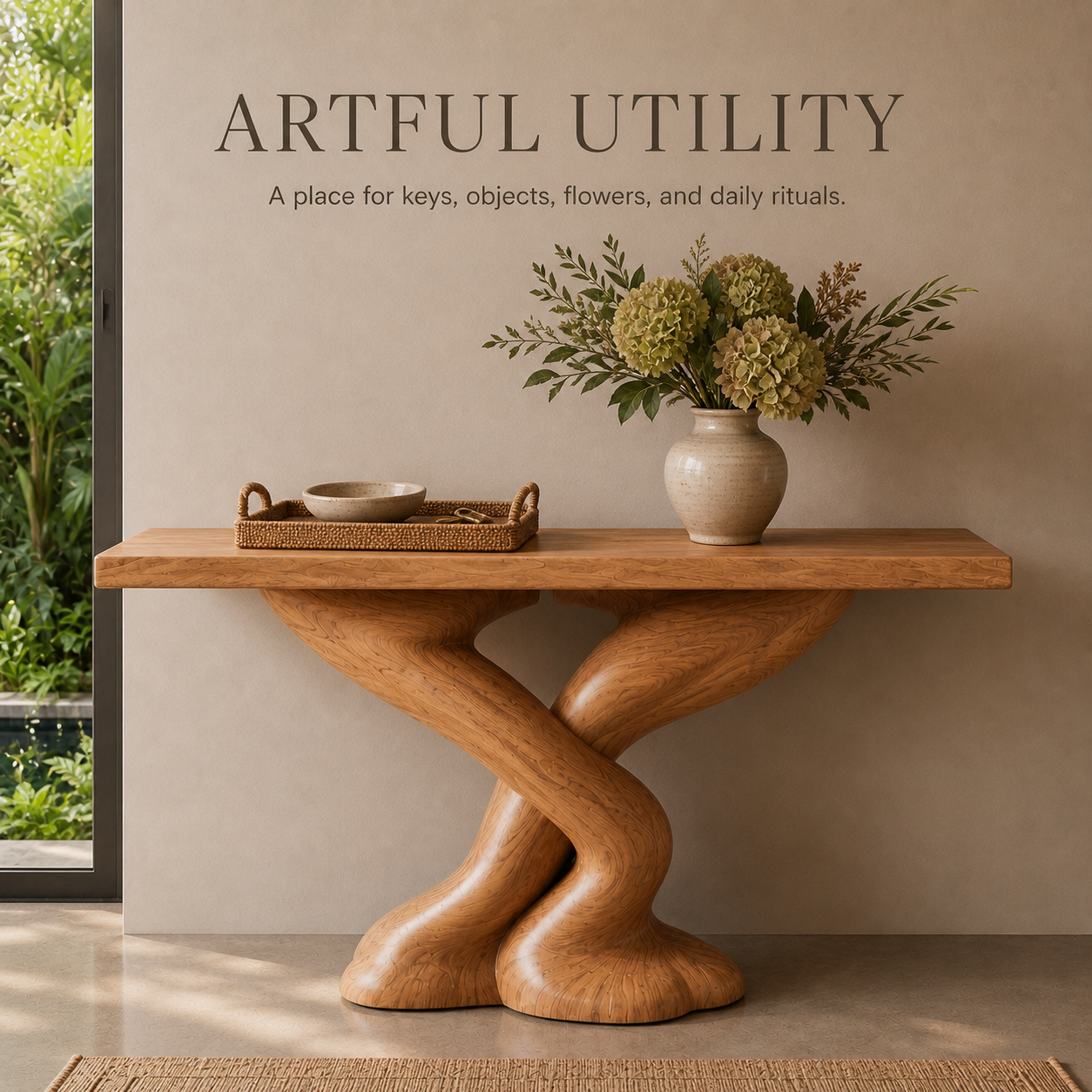 Kaia Sculptural Console Table - Design 610 - product image 07