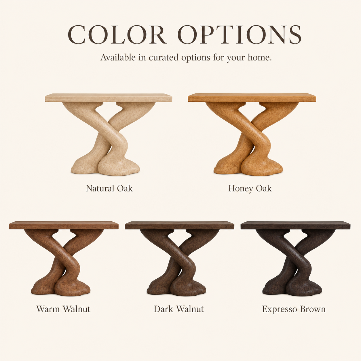 Kaia Sculptural Console Table - Design 610 - product image 11