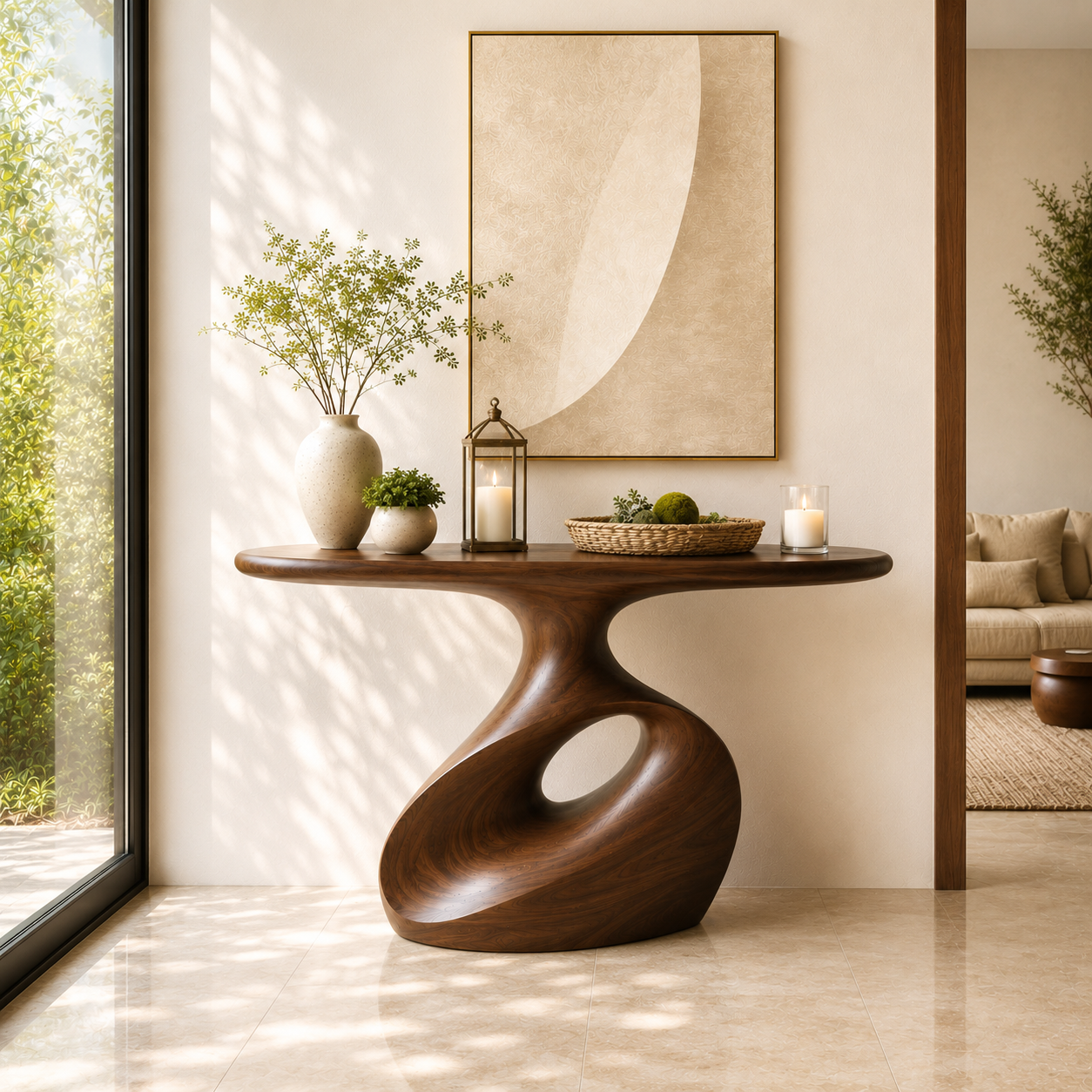 Remy Organic Entry Console Table - Design 611 - main view