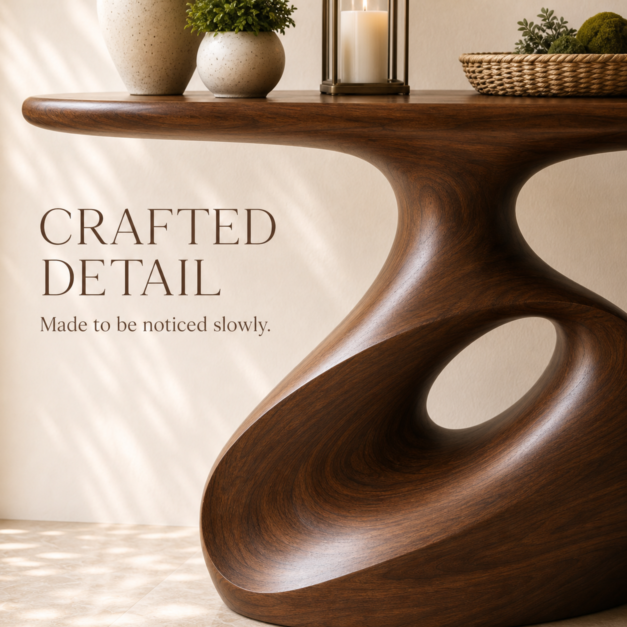 Remy Organic Entry Console Table - Design 611 - product image 06