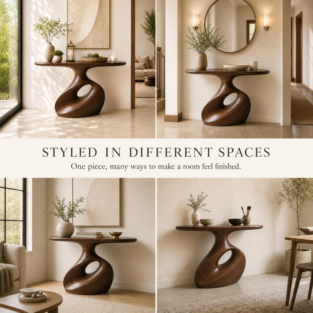 Remy Organic Entry Console Table - Design 611 - product image 10