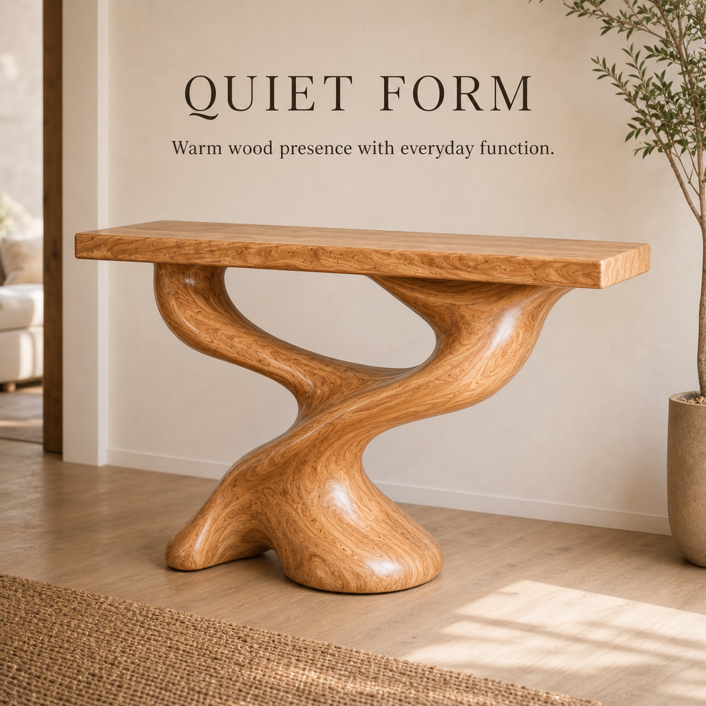 Caldera Organic Hall Console Table - Design 615 - product image 03