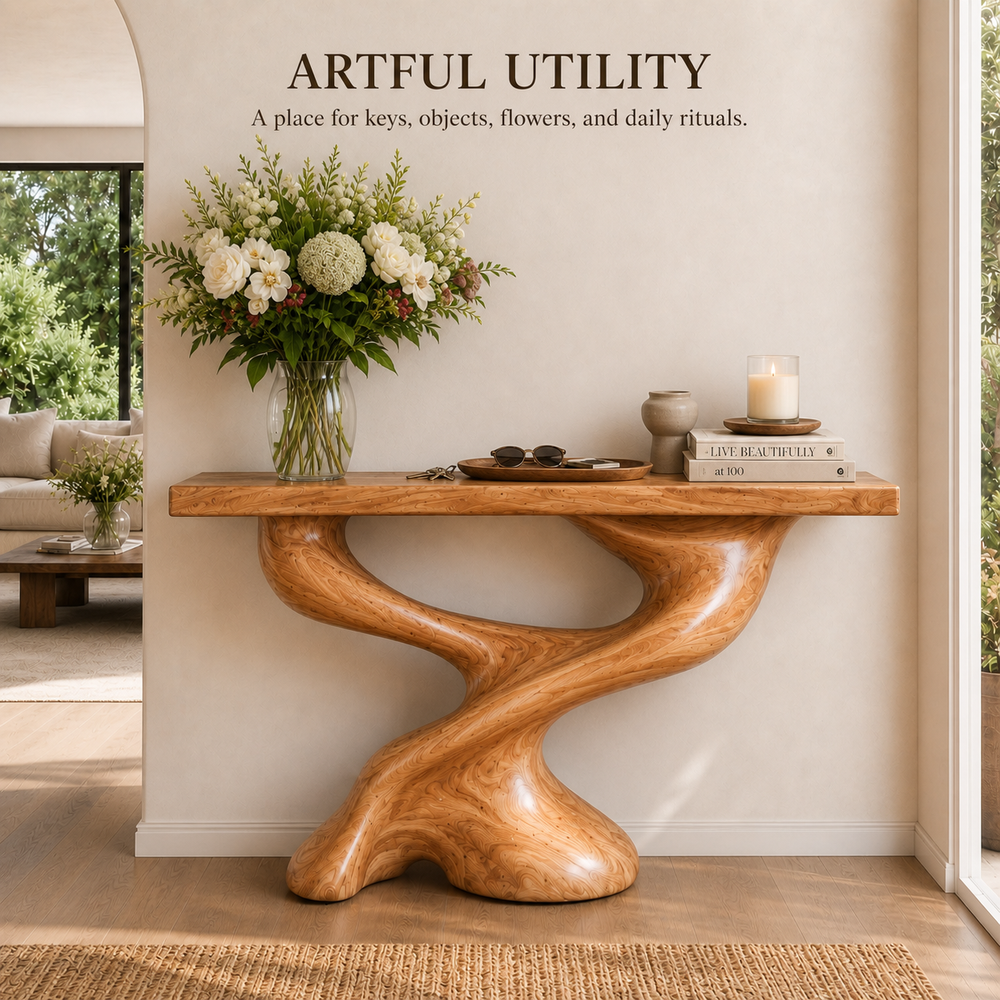 Caldera Organic Hall Console Table - Design 615 - product image 07