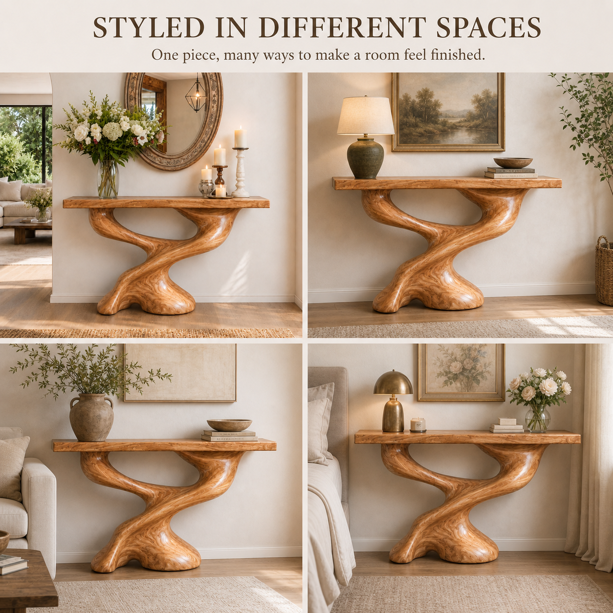 Caldera Organic Hall Console Table - Design 615 - product image 10