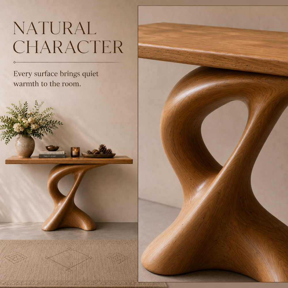 Veyra Soft Curve Console Table - Design 618 - product image 02