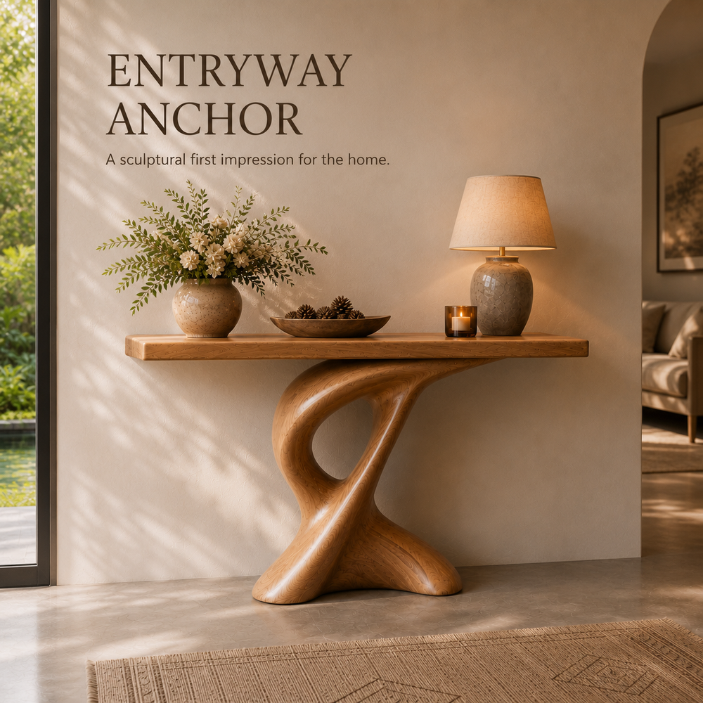 Veyra Soft Curve Console Table - Design 618 - product image 03