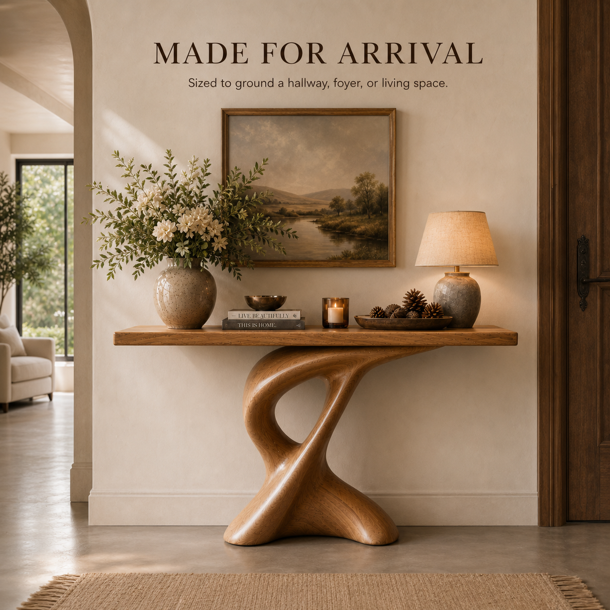 Veyra Soft Curve Console Table - Design 618 - product image 06