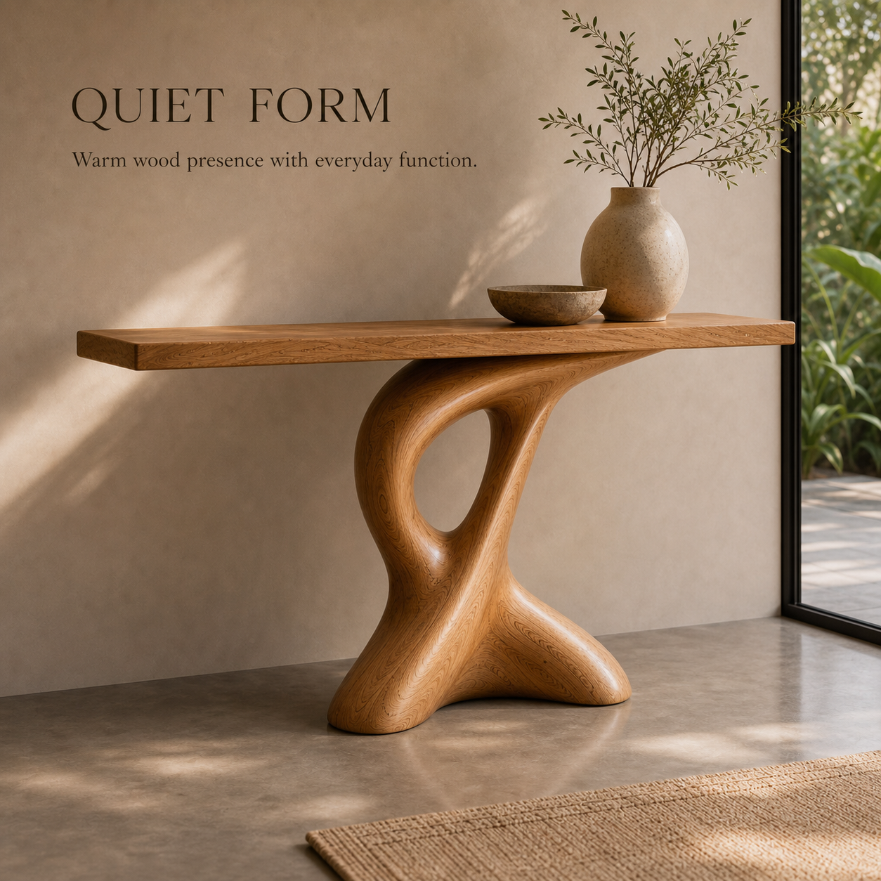 Veyra Soft Curve Console Table - Design 618 - product image 08