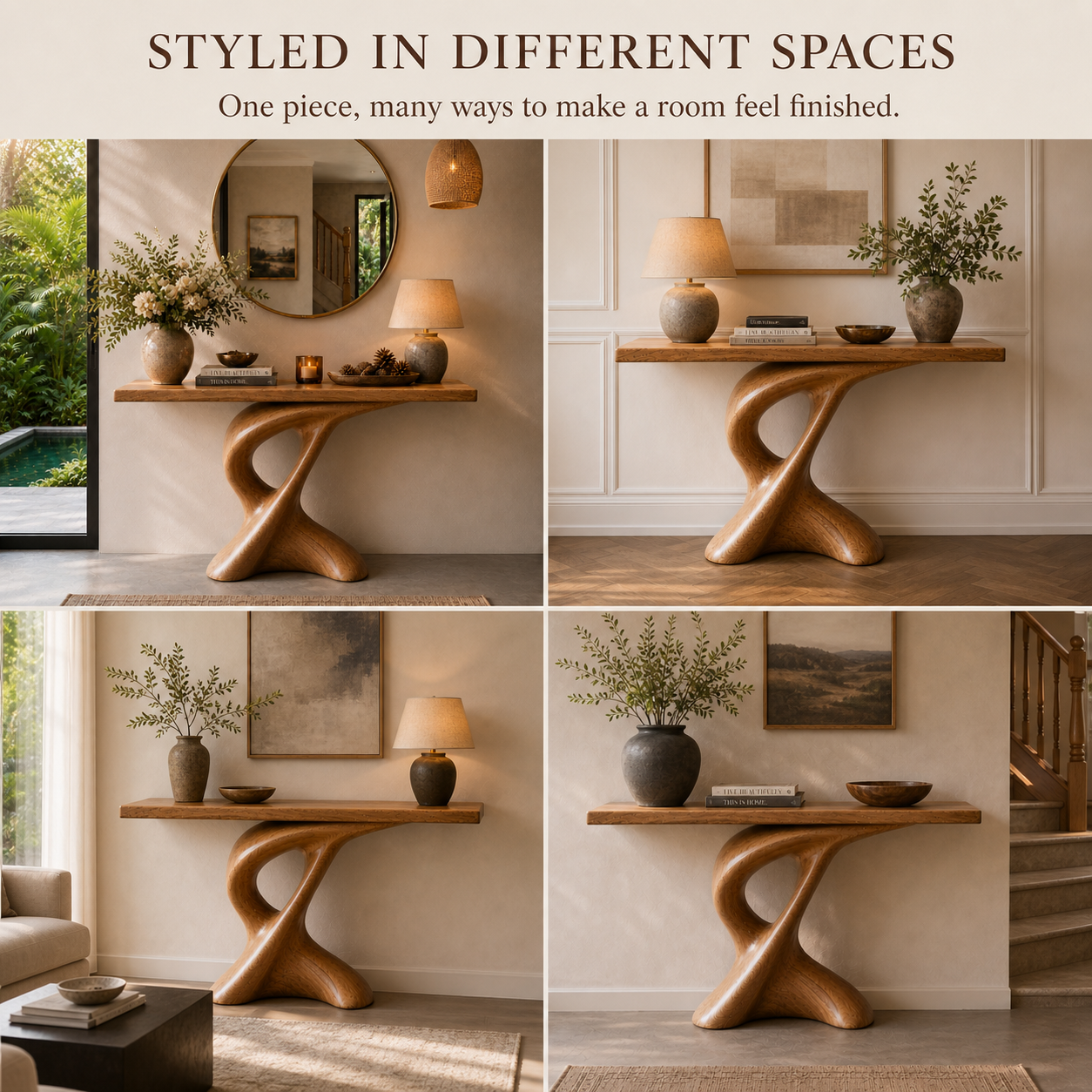 Veyra Soft Curve Console Table - Design 618 - product image 10