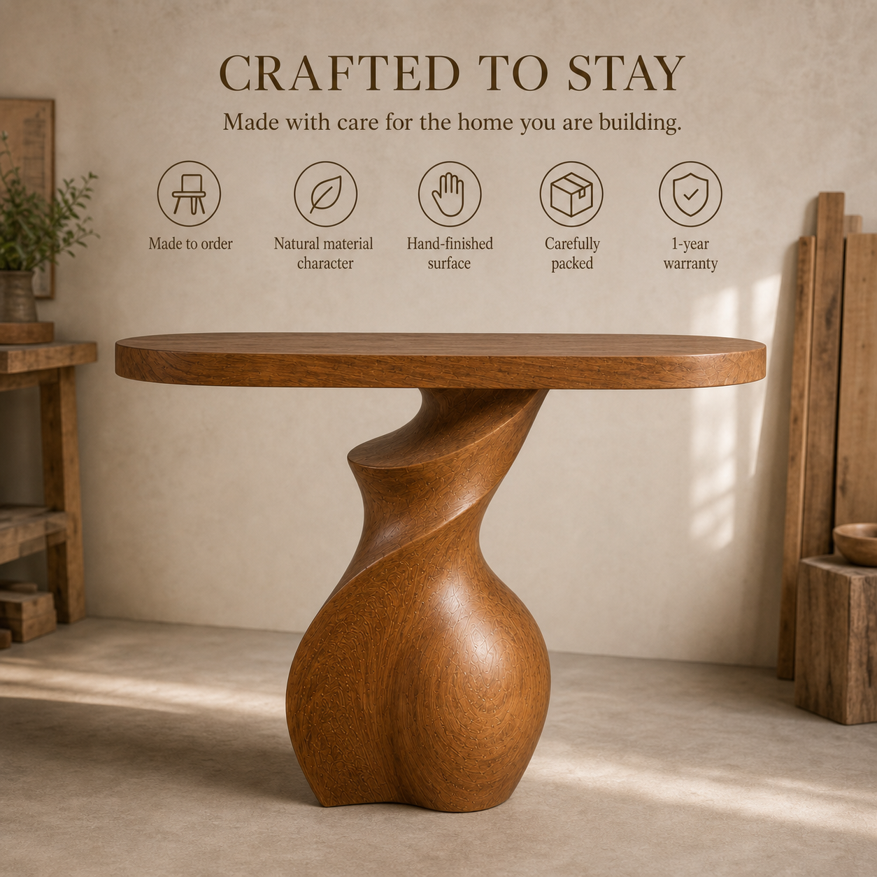 Nolan Arc Entry Console Table - Design 619 - product image 09