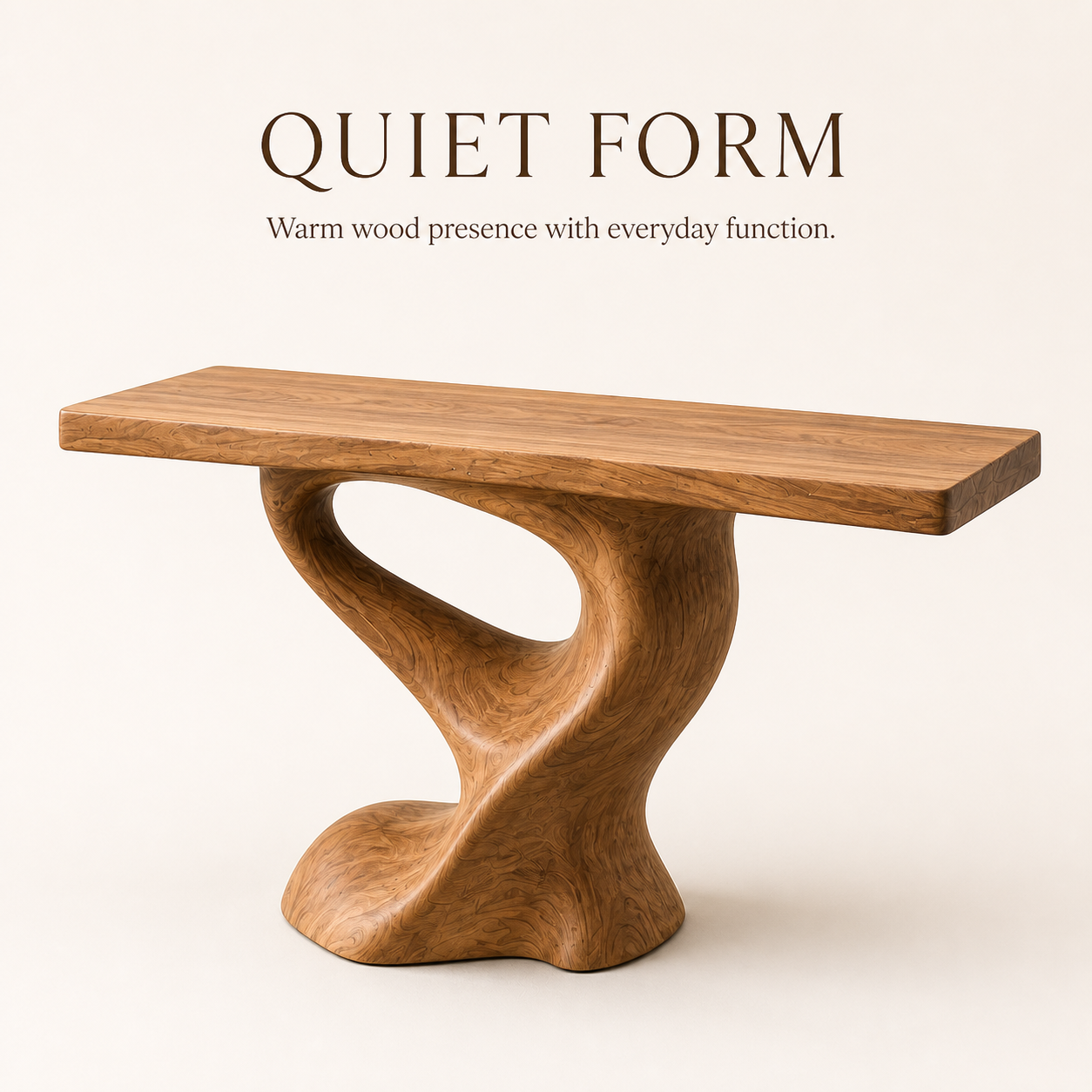 Liora Warm Walnut Console Table - Design 620 - product image 03